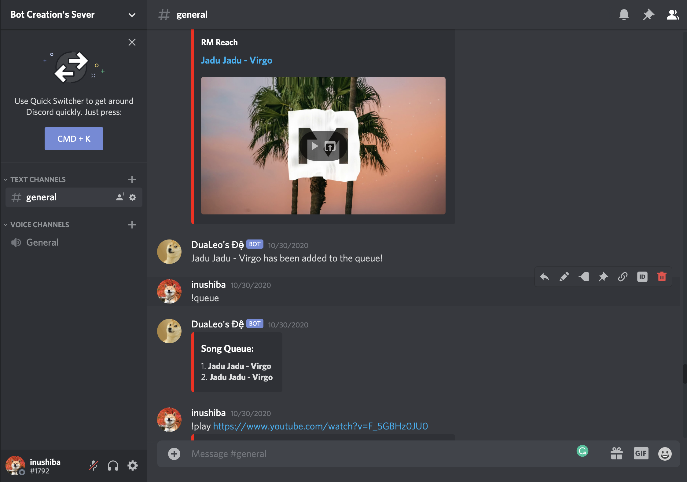 Discord bot photo